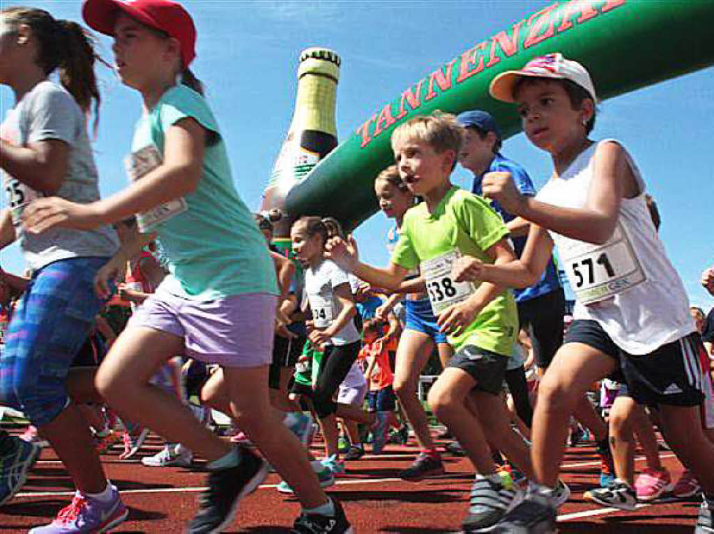 Sport und Spa gab’s bei der 25. Auflage des Wehratallaufs, organisiert von den Lauffreunden Wehratal.