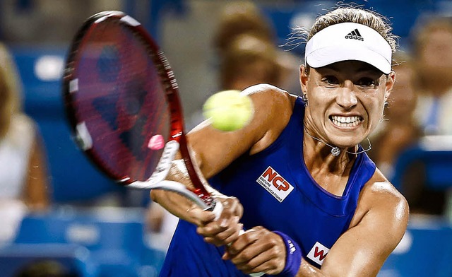 &#8222;Wei, dass ich jede Spielerin s... kann&#8220; &#8211; Angelique Kerber   | Foto: DPA