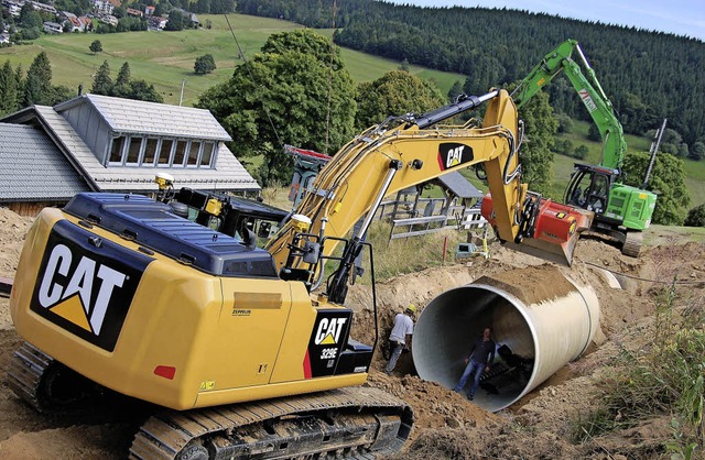 Die Rhren sind ausgerstet mit LED-Li...e  Neuigkeit auf deutschen Skipisten.   | Foto: Ulrike Jger