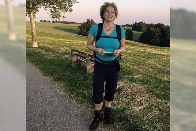 Meditativ und entspannt: Wandern mit Beate Jacoby