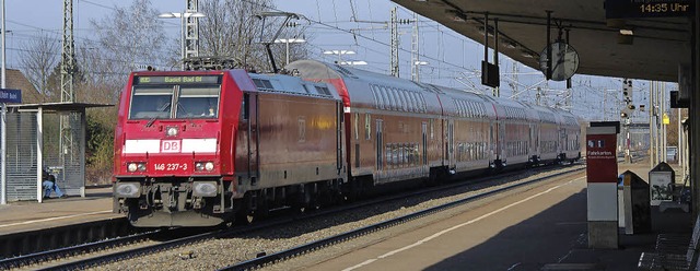 Wie geht es mit dem Ausbau der Rheinta...bt es durchaus verschiedene Meinungen.  | Foto: Martin Pfefferle