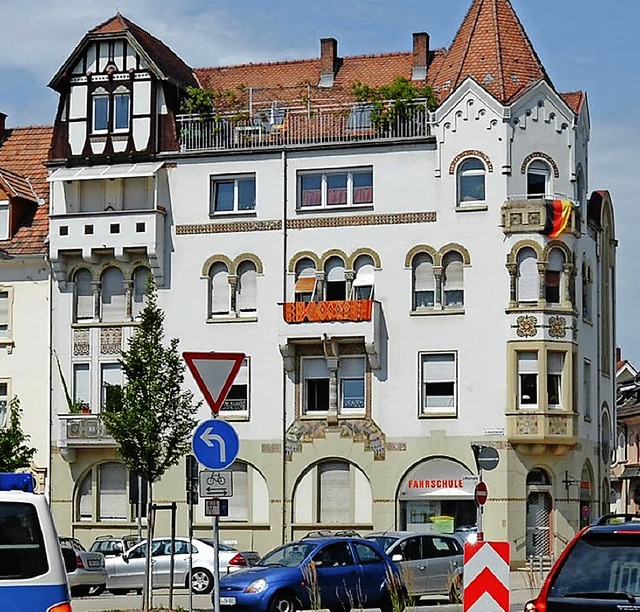 Mit Mosaiken und einer Art neobyzantin...ahre alte Haus in  der Nordweststadt.   | Foto: Archivfoto: Burgmaier