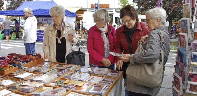 Auch in Nischenbereichen geht das Ange...ahl ist am Freitag wieder garantiert.   | Foto: Frey