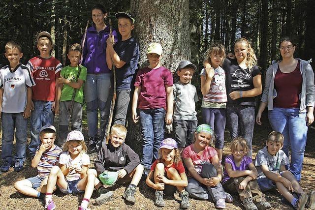 Kinder fr die Natur und den Wald sensibilisieren