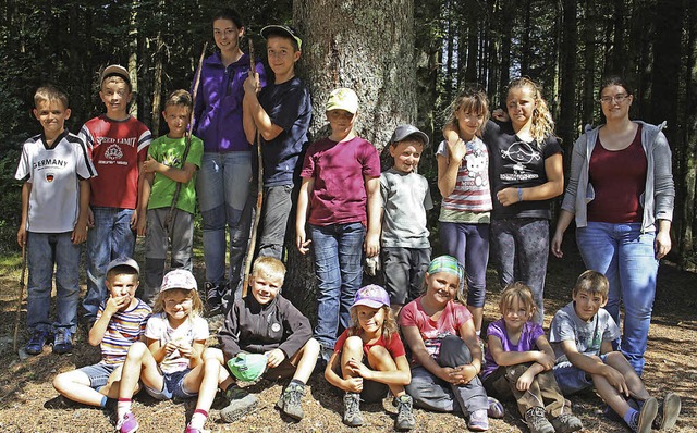 Spa im Wald haben die Kinder im Todtmooser Naturcamp.    | Foto: Bhm
