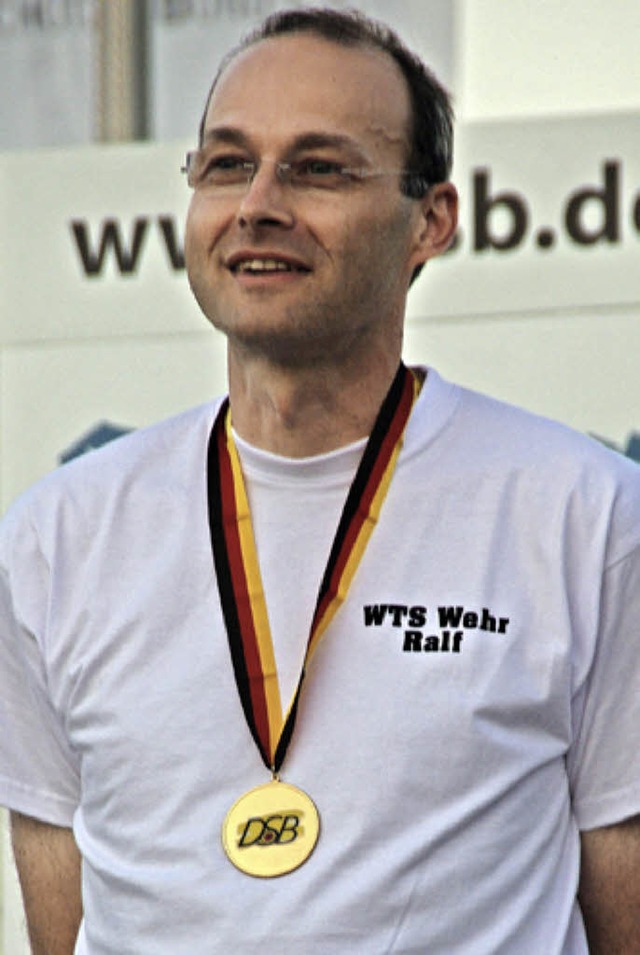Deutscher Meister: Ralf Eckert (WTS Hochrhein)   | Foto: Fellner
