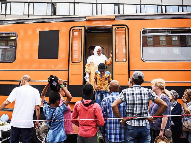 Ungarn schreckt Flchtlinge regelrecht ab.  | Foto: dpa