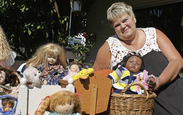 Lydia, Lina, Paulinchen und Co.: Susan...und die Herkunftsgeschichte erzhlen.   | Foto: ulrike le bras