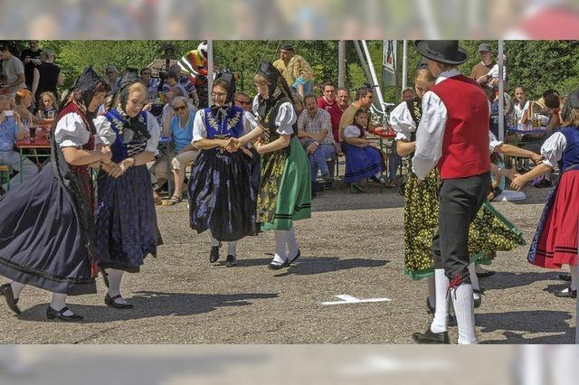 Volkstanzgruppe in Grafenhausen