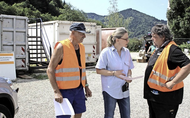 Georg Winterhalter und Hubert Mller i...ellten zu einer Infoveranstaltung ein.  | Foto: Karin Hei