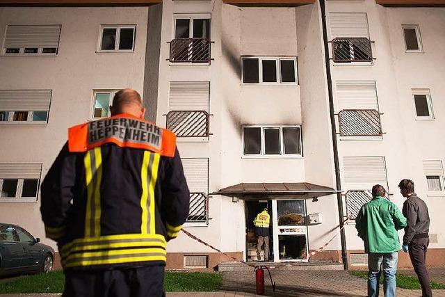 Brand in hessischem Asylheim – ein Schwerverletzter