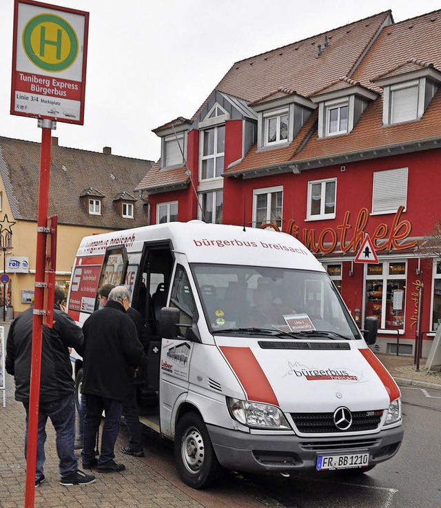 Mobilittsgarantie:  Brgerbus in Breisach   | Foto: Kricheldorff