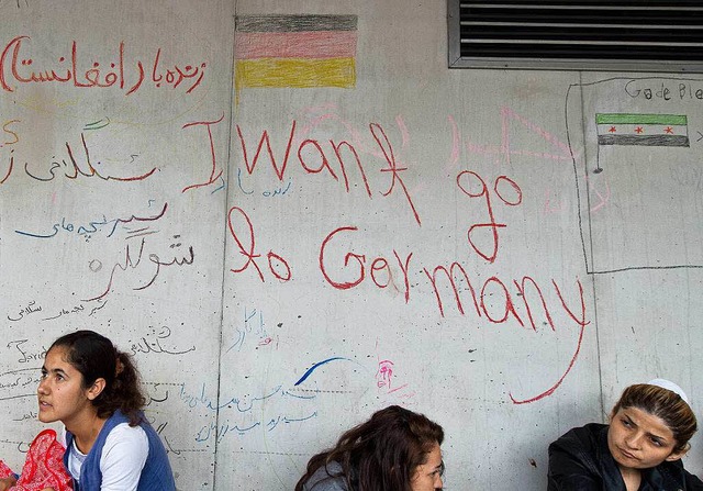 Deutschland ist das erklrte Ziel vieler Flchtlinge  | Foto: dpa