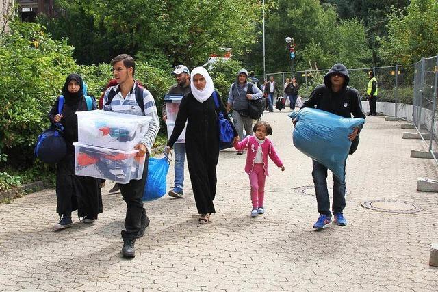 Herzliches Willkommen fr Flchtlinge in Sasbachwalden