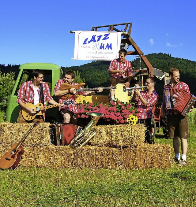 Greifen beim Festwochenende in Eschbac...22;LtzRum&#8220; aus dem Dreisamtal.   | Foto: Veranstalter