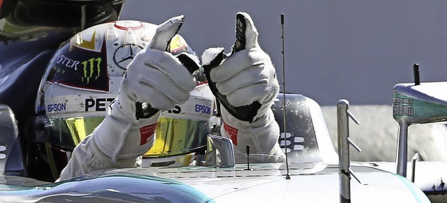 Es mag ein wenig wie eine Mondlandung ...einlauf den Formel-1-Sieg in Italien. | Foto: DPA Es mag ein wenig wie eine Mondlandung ...einlauf den Formel-1-Sieg in Italien. | Foto: DPA