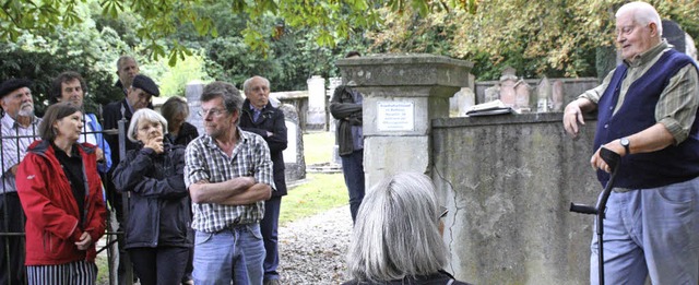 Groes Interesse fand am Sonntag der G...uropaweiten Tags der jdischen Kultur.  | Foto: Walter Bronner