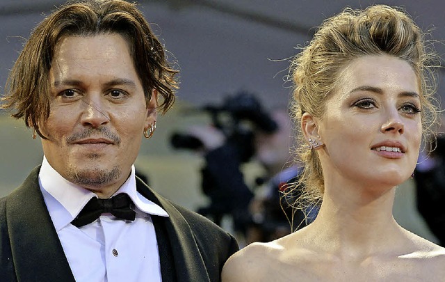 Johnny Depp und Amber Heard   | Foto: AFP