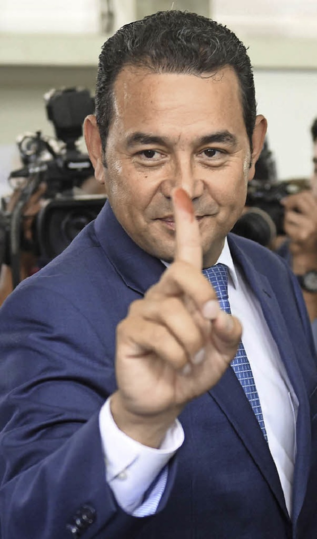 Jimmy Morales  | Foto: AFP