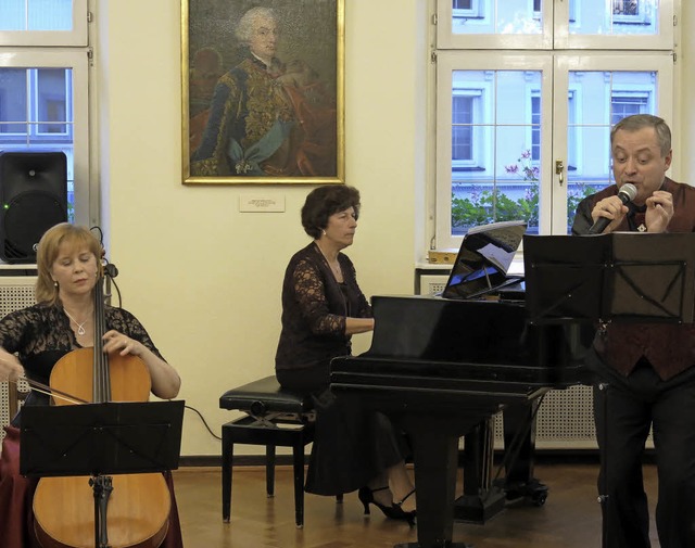 Konzert mit dem Freiburger Trio Kol Hatikwa  | Foto: Georg Vo