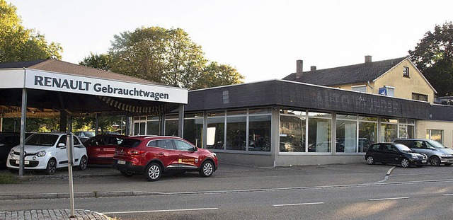 Das Autohaus Pfunder hat im Gewerbegeb... der B3 einen neuen Standort gefunden.  | Foto: Volker Mnch