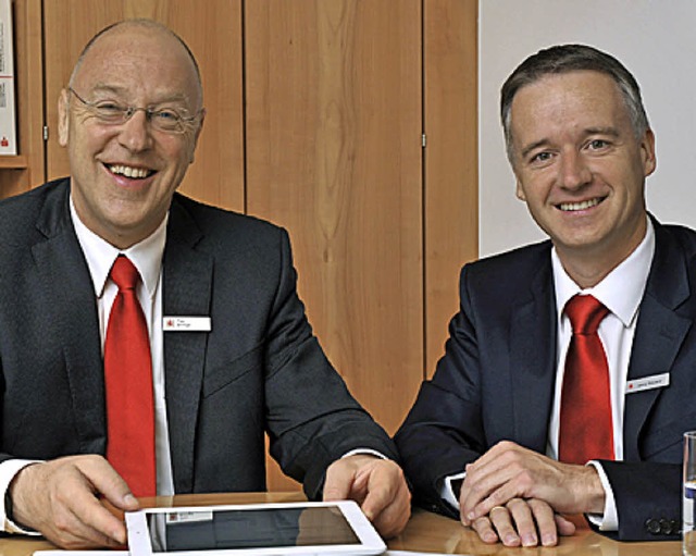 Freuen sich auf viele Gste beim Tag d...e Theo Binninger und Georg Riesterer.   | Foto: Feger