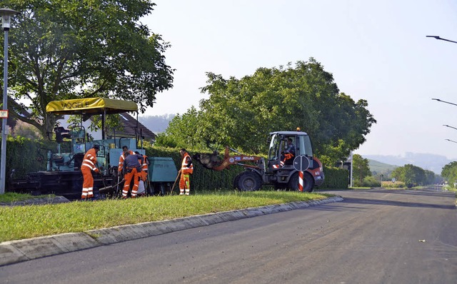 In den letzten Zgen befinden sich die... Einmndungen zum Ort hin gearbeitet.   | Foto: Behrendt