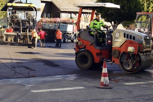 Ortsdurchfahrt wieder frei