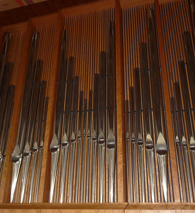 Die neuen Orgelpfeifen werden bald zum...mal &#8222;offiziell&#8220; erklingen.  | Foto: Monika Hofmeier