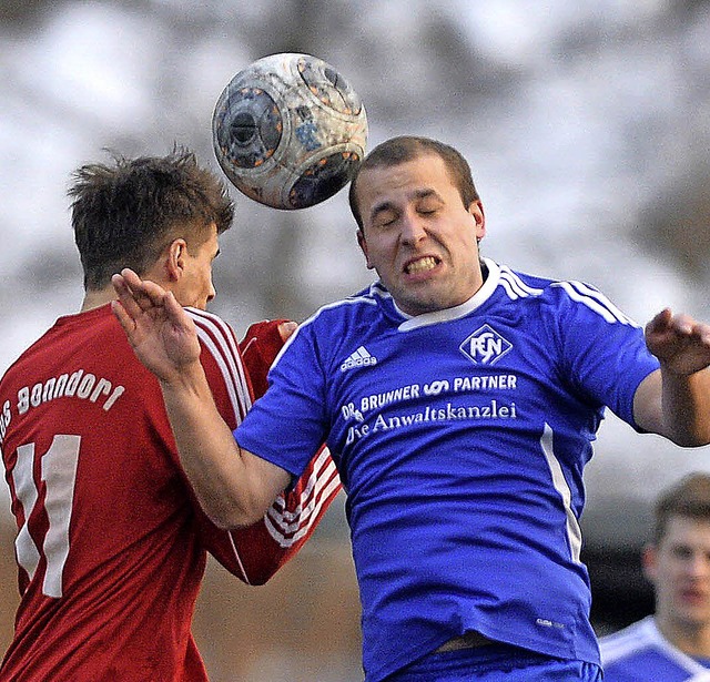 Rot und blau als interessante Mischung...ga-Mannschaft in Bonndorf gefordert.    | Foto: patrick seeger