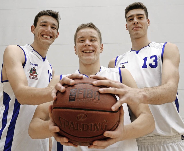 Umworbener Basketballnachwuchs: Max Ma...Luis Fischer spielen beim USC weiter.   | Foto: Seeger