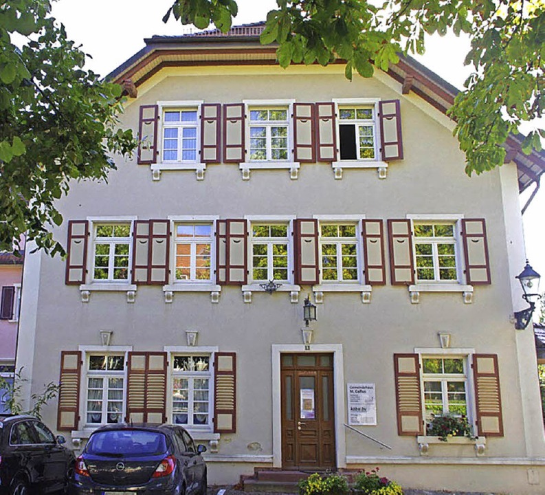 1807 wurde hier das Gasthaus Adler neu... katholische Gemeindehaus St. Gallus.   | Foto: Jahnke