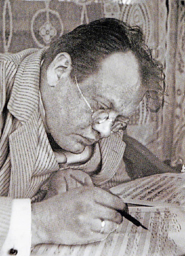 Bei der Arbeit: Max Reger (1913)  | Foto: MRI