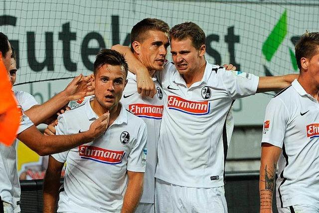 Der SC Freiburg gewinnt mit 2:0 in Kaiserslautern