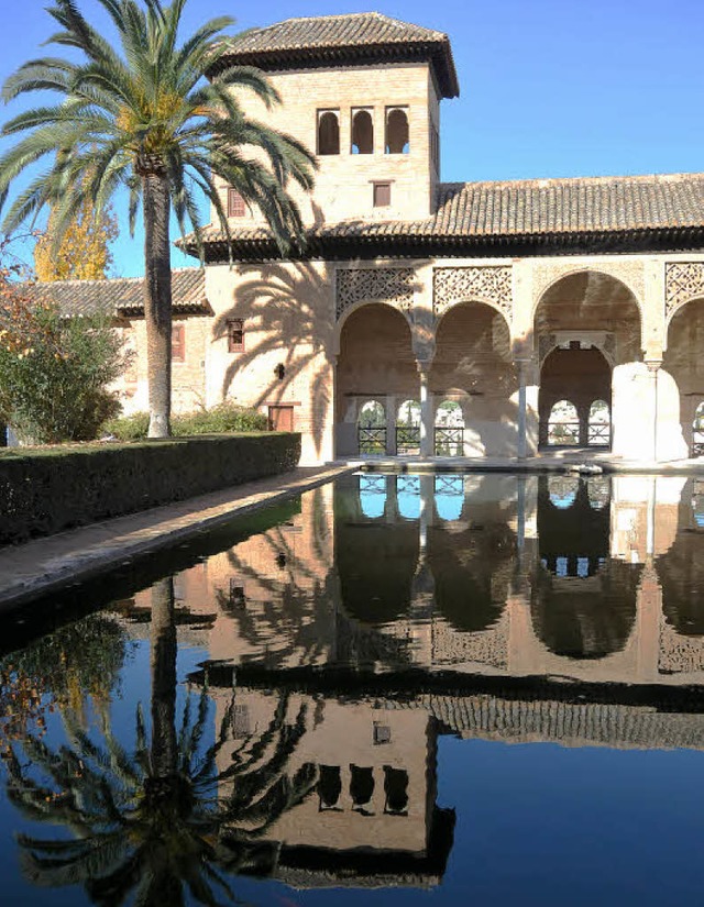 Granadas Altstadt Alhambra: Es kann Gr...en, so ein schnes Land zu verlassen.   | Foto: schiffner