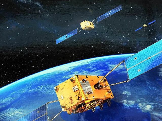 So sehen die Satelliten aus, die seit Freitag um die Erde kreisen.   | Foto: Grafik: dpa