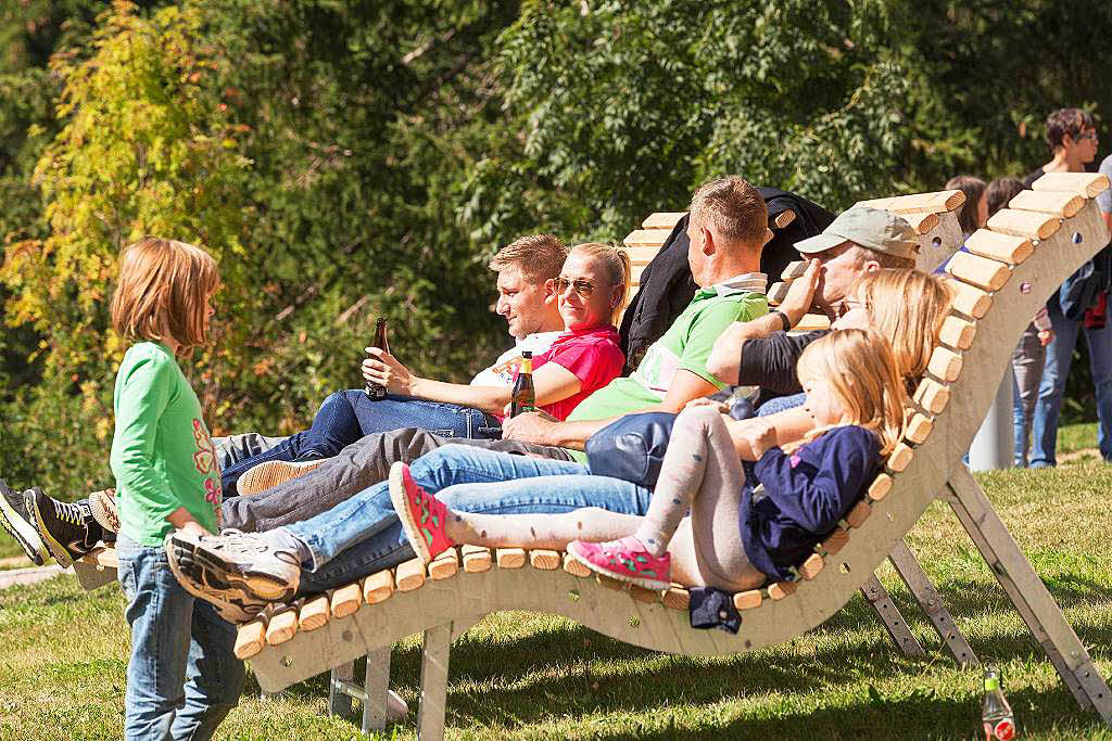 Food Truck Festival in Rothaus: Es gab auch Entspannung  pur