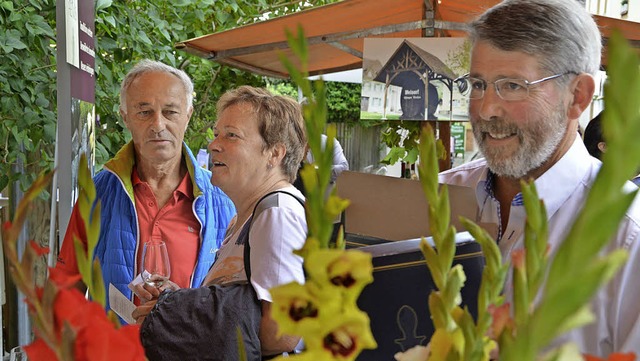 Hatte gut lachen: Organisator Karlheinz Ruser (rechts)   | Foto: Barbara Ruda