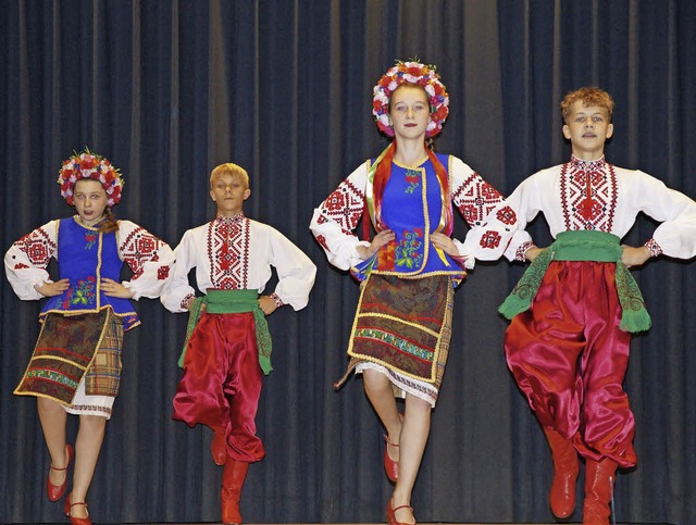 Auftritt der ukrainischen Gruppe Tsche...ner Kageneckhalle im vergangenen Jahr.  | Foto: Susanne Ehmann