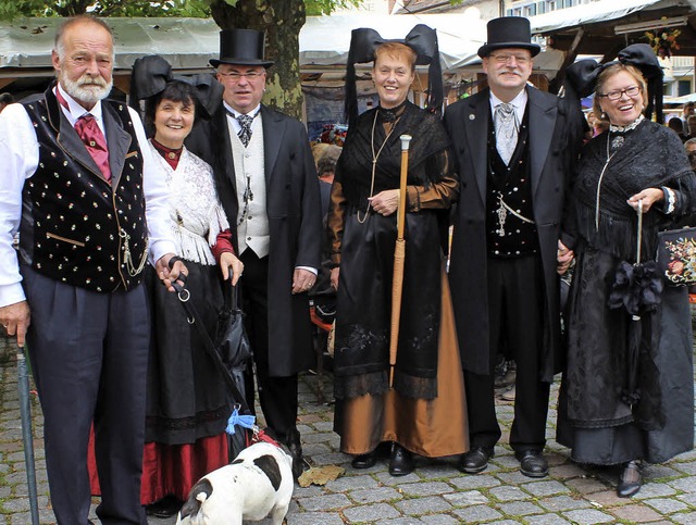 Mit dem Chanderli waren die Mitglieder...aus Haltingen zum Budenfest angereist.  | Foto: Reinhard Cremer