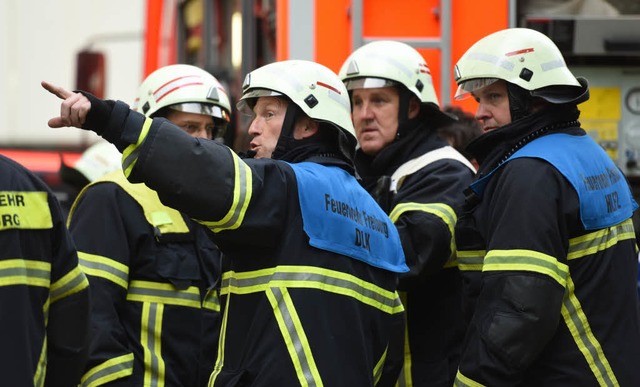 Wurde der Brand im Keller eines Hochhauses in Freiburg-Landwasser gelegt?  | Foto: Patrick Seeger