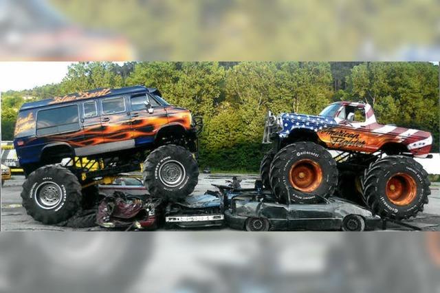 Die Germania Monster Truck Show Chaos Extrem in Bad Sckingen