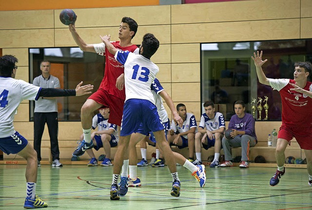 Handballmannschaften aus Deutschland u...traten beim Turnier gegeneinander an.   | Foto: V. Mnch