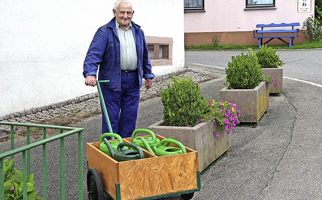 Gerade in den zurckliegenden heien u...des Heimatverein am Leben zu erhalten.  | Foto: Rolf-Dieter Kanmacher