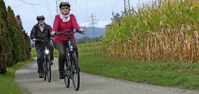 Nur zum Auftakt gab es einen leichten Regen beim Volksradfahren in Holzhausen.   | Foto: Claudia BAchmann-Goronzy