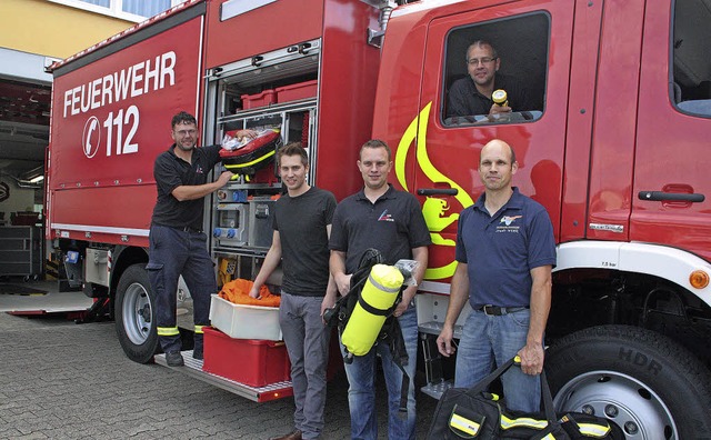 Bereit fr den ersten Einsatz ist das ...fangreichen Ausrstung bestckt haben.  | Foto: Jrn Kerckhoff