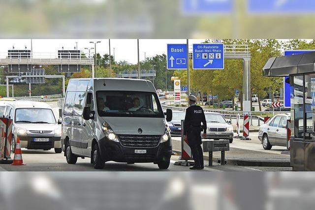 Kontrollen auch im Dreilndereck