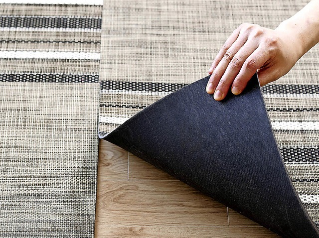 Wie ein textiles Gewebe wirkt derBode...och recht neue Segment der LVT-Bden.   | Foto: Deutsche Messe/Nox Corporation