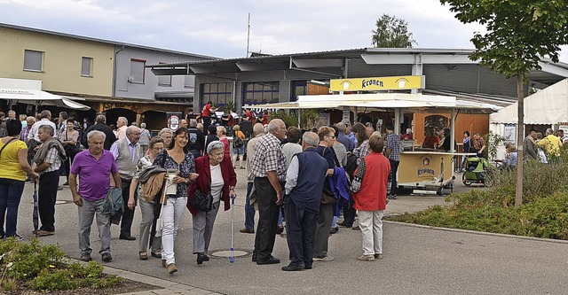 Die Rheinfeier zog auch in diesem Jahr...r  an, trotz des zeitweiligen Regens.   | Foto: Jrg Schimanski