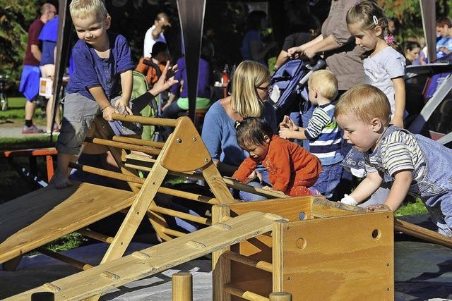 Spiel- und Mitmachaktionen beim Weltkindertag im Seepark